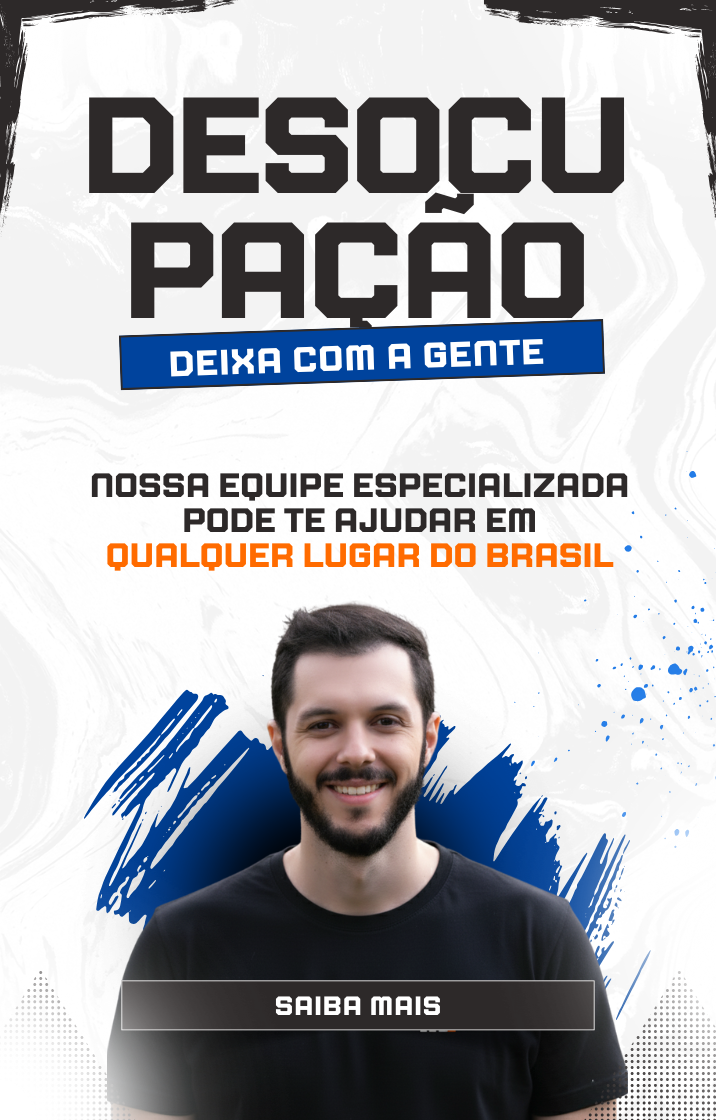 Banner desocupação